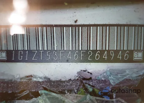 2006 Chevrolet Malibu Lt from USA, damaged, VIN 1G1ZT53F46F264946